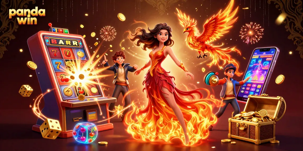 Rasakan kegembiraan panda win dengan ledakan mesin slot yang menakjubkan di tengah karakter 3D yang penuh warna.