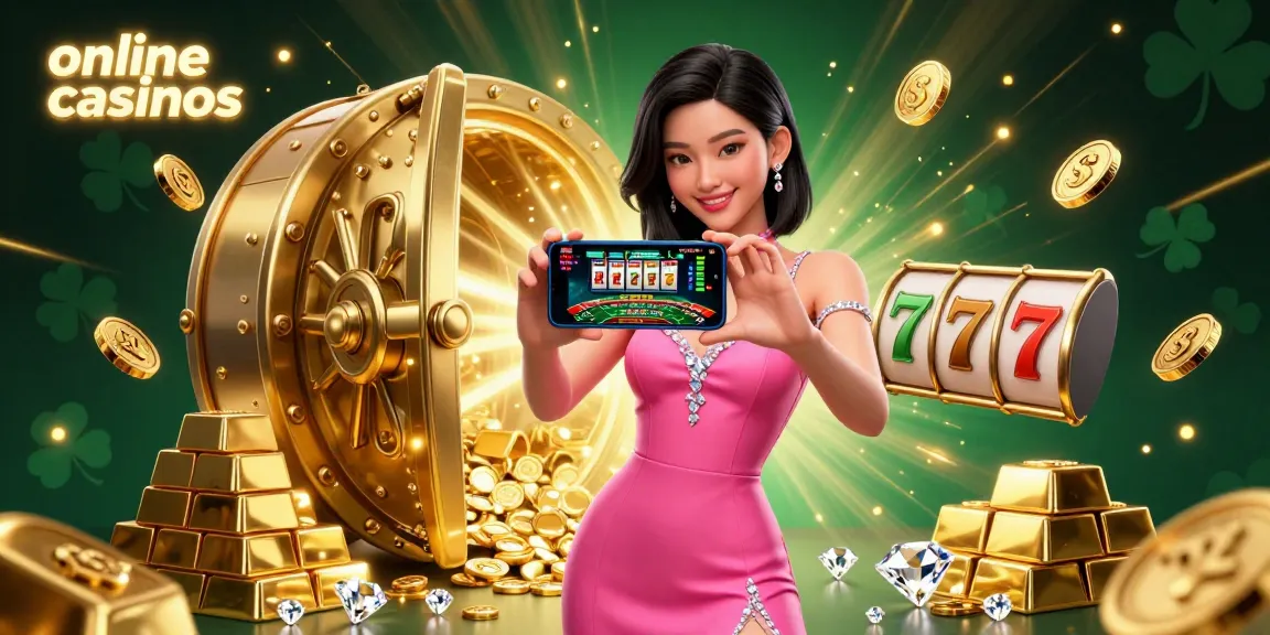 Experience the excitement of online casinos with a vibrant 3D illustration showcasing a live dealer game.