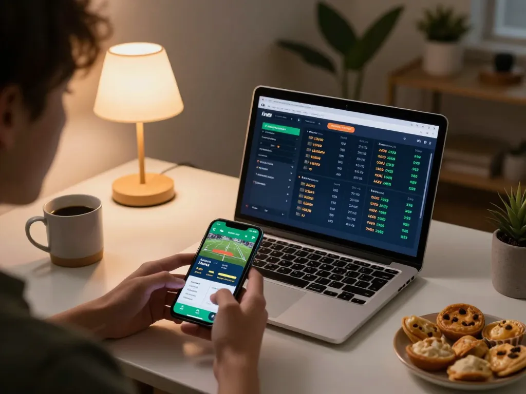 Place strategic bets on the Fun88 app while enjoying a cozy home setup for online gaming.