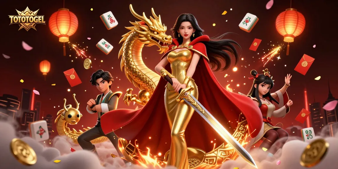 Experience winning strategies at TOTOTOGEL with vibrant casino-themed illustration showcasing dynamic gaming action.