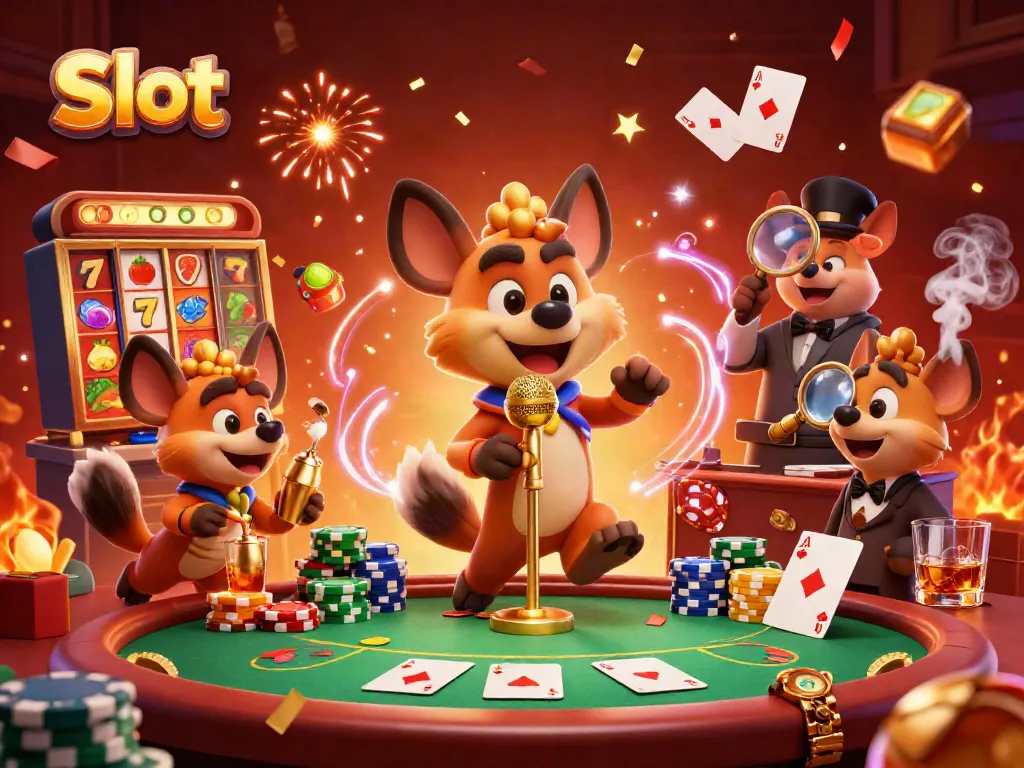 Menghabiskan waktu seru di Slot dengan hyena menciptakan kegembiraan di kasino.