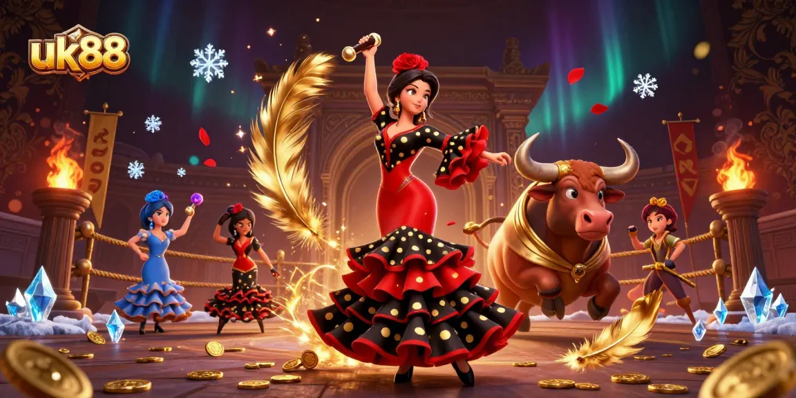 Experience thrilling gaming at uk88 with dynamic characters and vibrant casino elements.