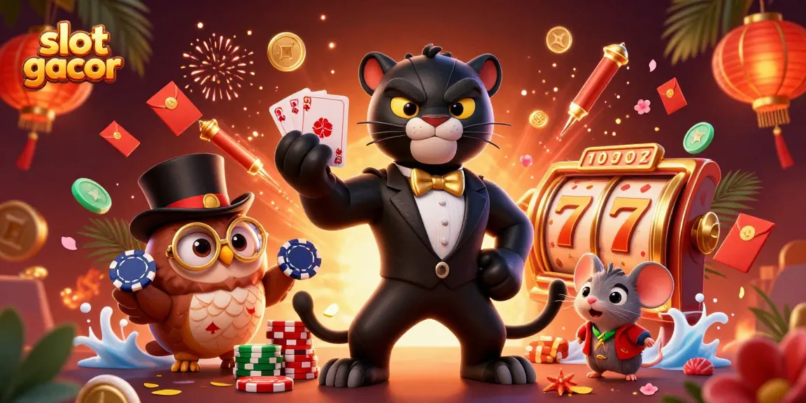 Mempersembahkan slot gacor, panther kasino yang elegan dengan karakter lain di tengah aksi perjudian.