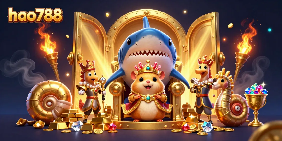 Gambarlah aksi bermain di HAO788 dengan raja hamster emas dan elemen slot yang spektakuler.