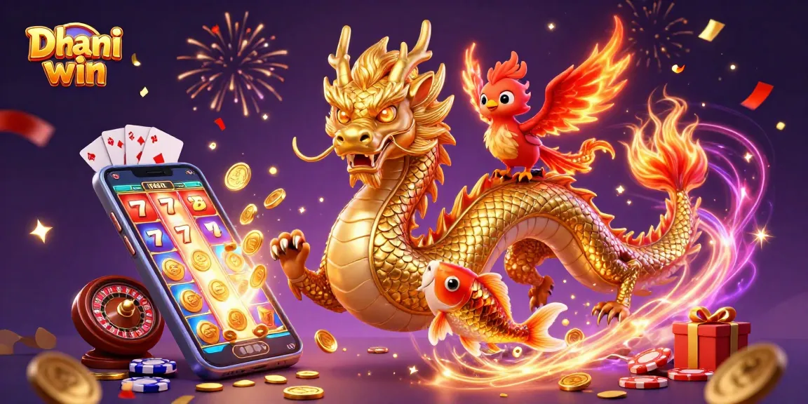 Engage with Dhani win by spinning slots and winning big with exciting games and vibrant rewards