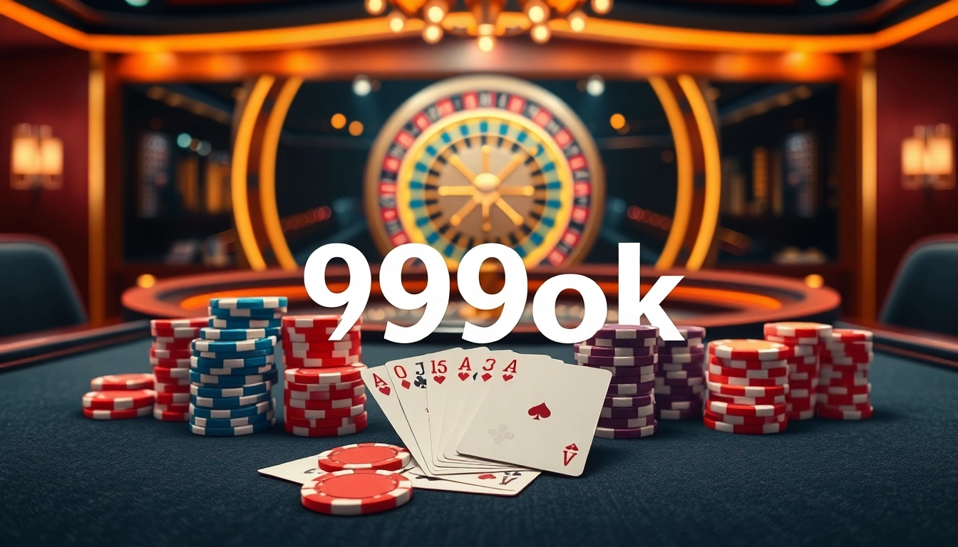 Experience the excitement of online gaming with 99ok's vibrant casino atmosphere.