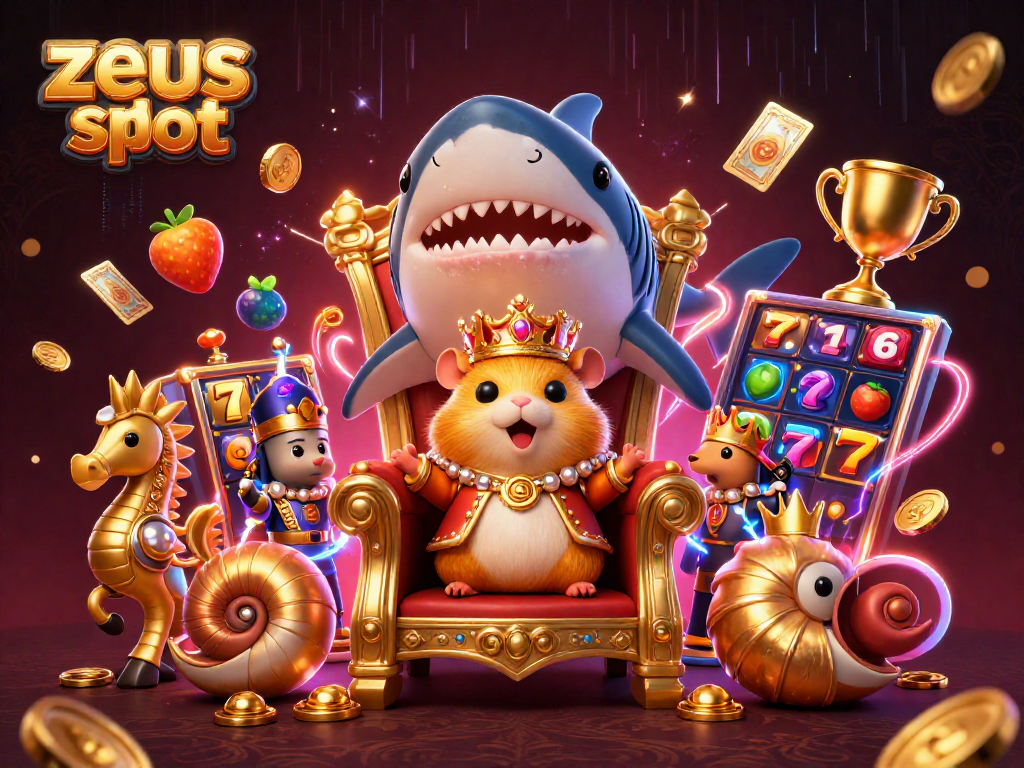 Experience thrilling gameplay with zeus slot in an action-packed casino scene filled with dynamic characters and elements.