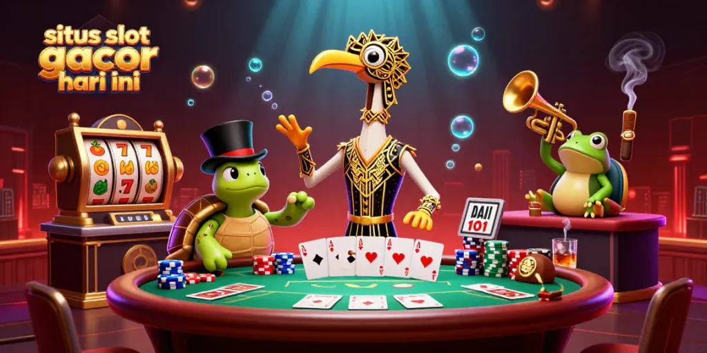 Rasakan sensasi kemenangan di situs slot gacor hari ini dengan simbol keberuntungan menyebar di sekitar pertunjukan.