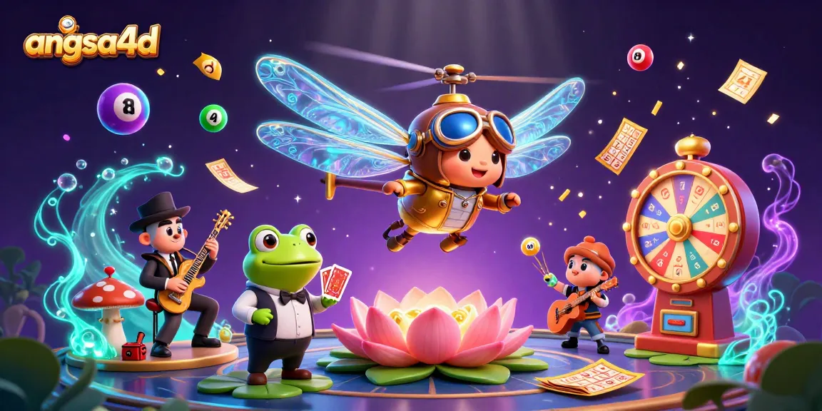 Play thrilling games at angsa4d with vibrant characters, cards, and energetic casino elements.