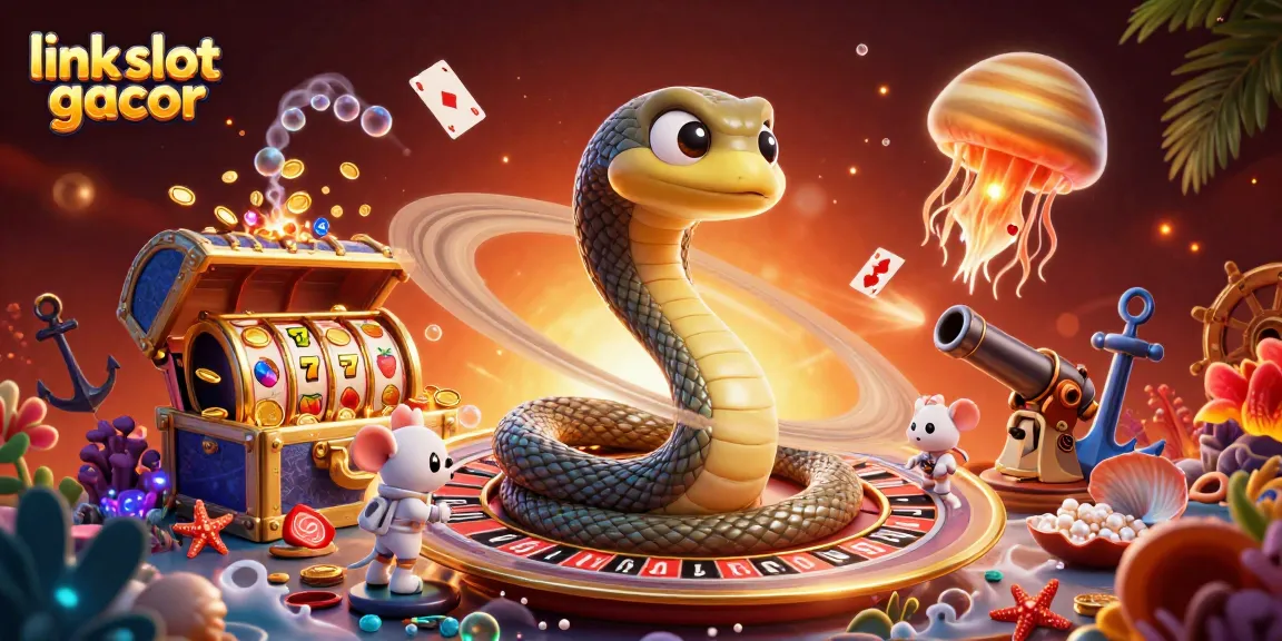 Gambarkan aktivitas seru di slot gacor dengan karakter unik dan elemen permainan menyenangkan.