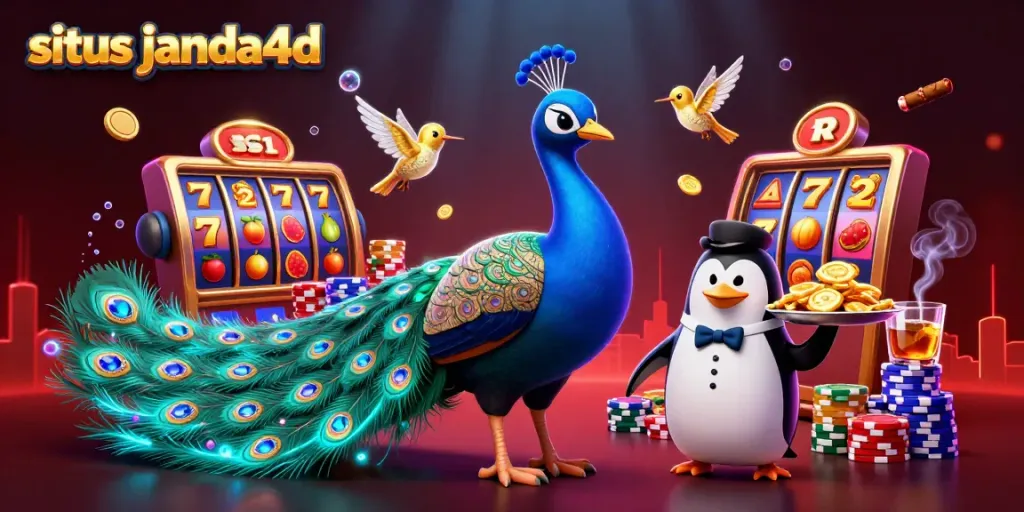 Gali peluang menang di situs janda4d dengan ilustrasi kasino yang penuh warna