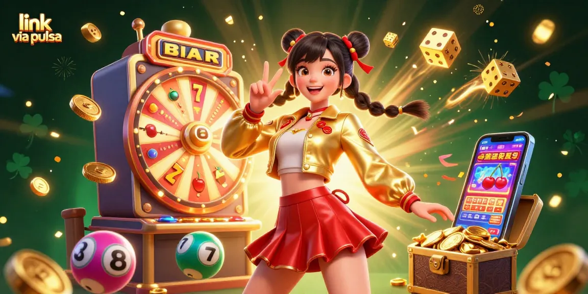 Play exciting slot games, enjoy seamless link via pulsa deposits, and win big!