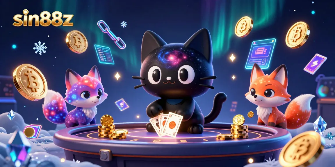 Experience sin88z’s thrilling cosmic casino with unique characters and vibrant gaming elements.