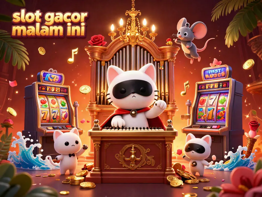 Menangkan kesempatan dengan slot gacor malam ini bersama kucing hantu dan karakter unik di kasino digital.