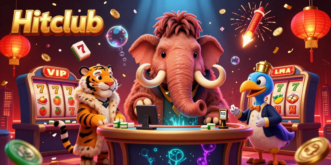 Experience thrilling gaming with Hitclub where vibrant creatures and casino elements unite!