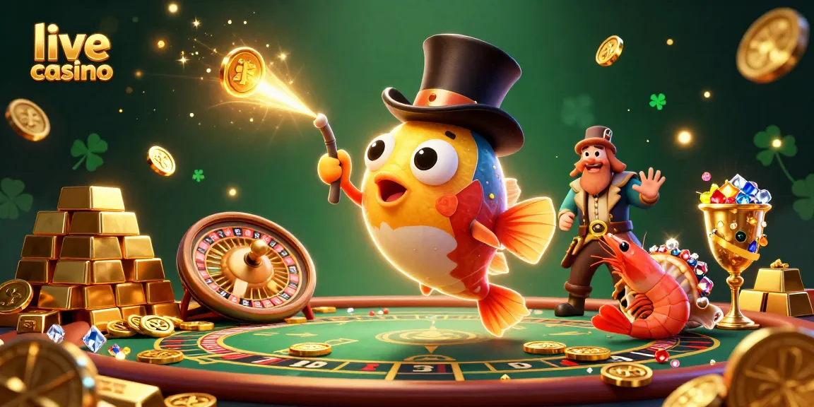 Engage with the live casino atmosphere, featuring a vibrant underwater theme with beloved characters.