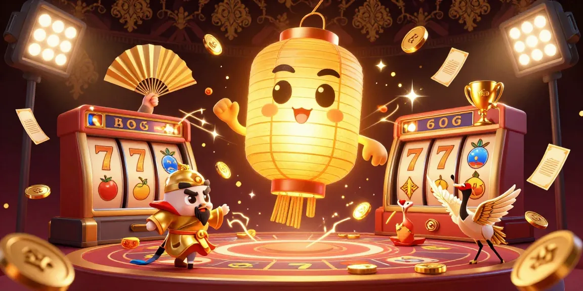 Experience gacorbos88 casino action with vibrant characters, jackpot reels, and dynamic game elements.
