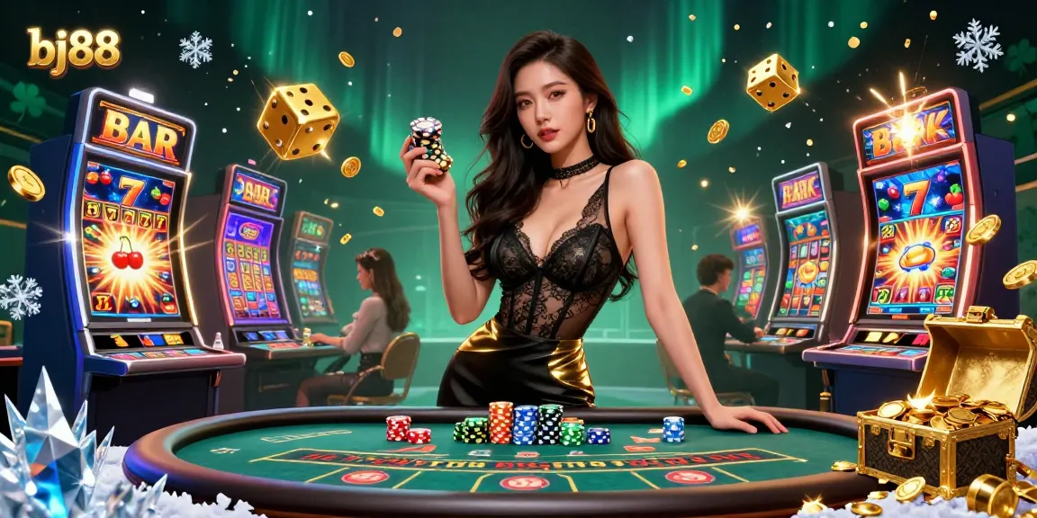 Experience high-stakes games at bj88 with a glamorous atmosphere of winning at baccarat.