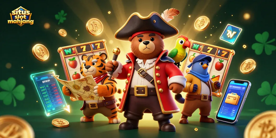 Experience thrilling wins at situs slot mahjong with vibrant slot reels and dynamic 3D characters.
