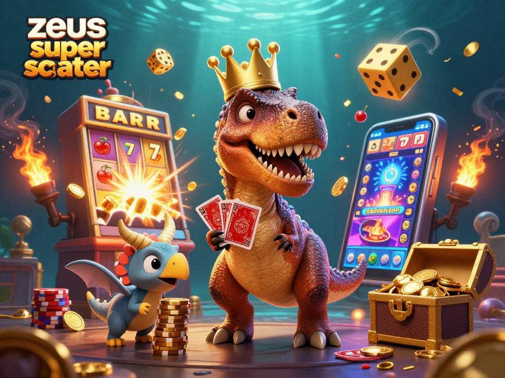 Win big with zeus super scatter in this vibrant, engaging digital casino scene!