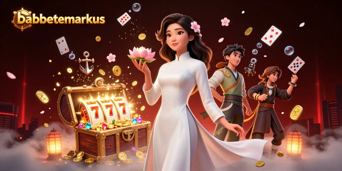 Experience vibrant gaming with babettemarkus through a flourishing casino scene filled with rich visuals.