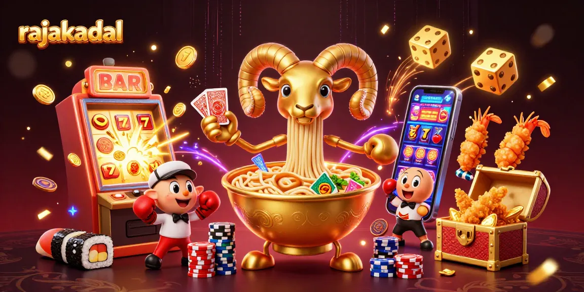 Menangkan permainan dengan rajakadal, lihat keseruan kasino dengan karakter lucu dan permainan jackpot.