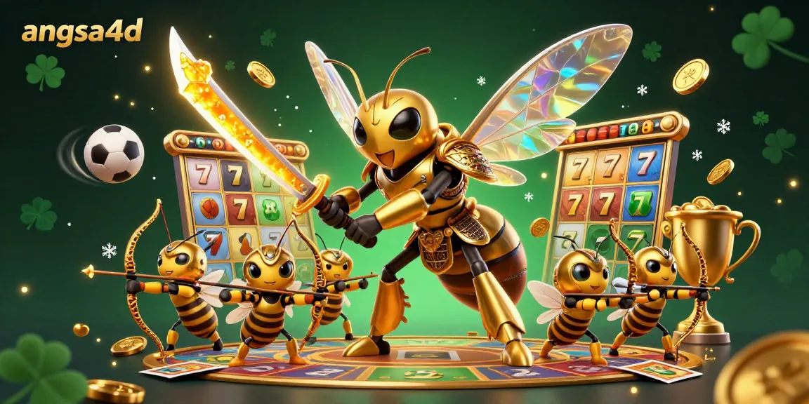 Experience winning strategies with angsa4d’s dynamic slot game illustration, showcasing immersive gaming excitement.
