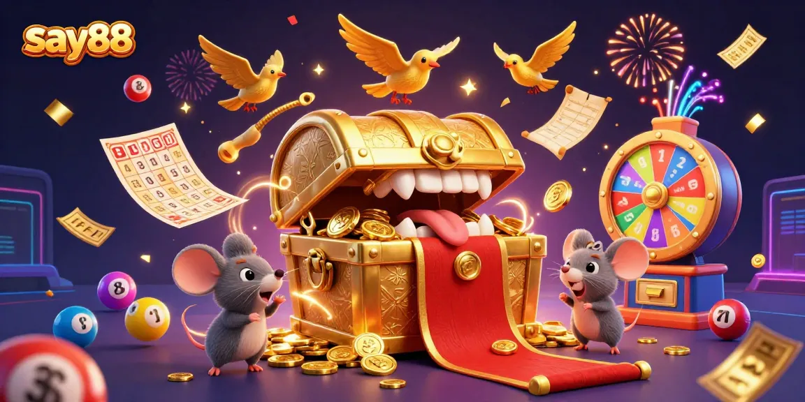 Engage in winning strategies at say88 with vibrant casino games and colorful prizes shining through.