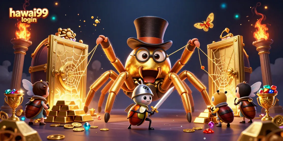 Join the adventure with hawai99 login in a colorful casino world, showcasing mesmerizing treasures.