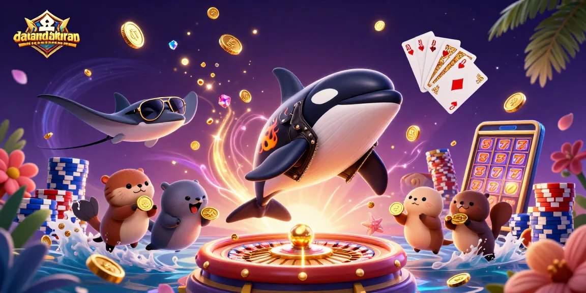 dacsandatphanrang game experience with orca and sea otters showcasing vibrant casino elements and dynamic action.