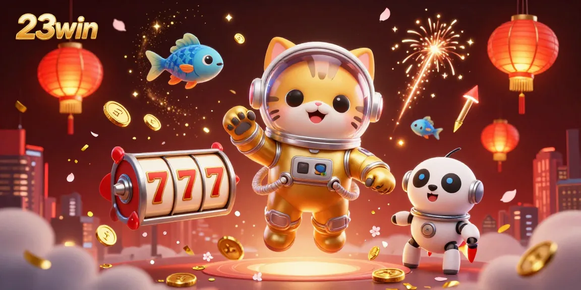 Experience thrilling gameplay at 23win with vibrant slots and golden gaming elements