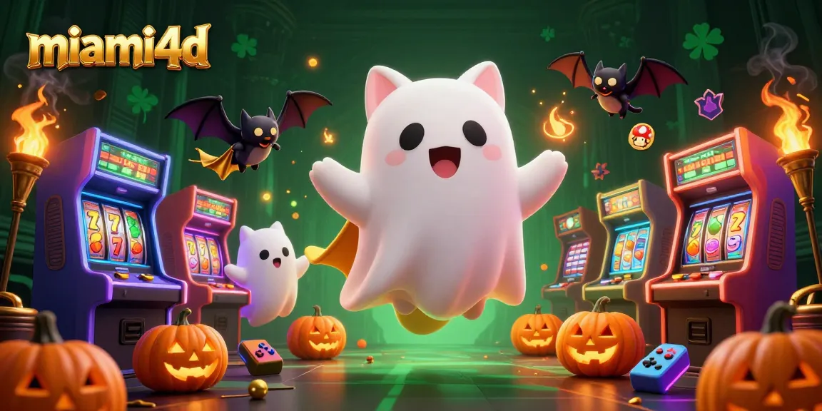 Engage with exciting miami4d casino adventures with our ghostly characters, vibrant game elements, and glowing visuals.
