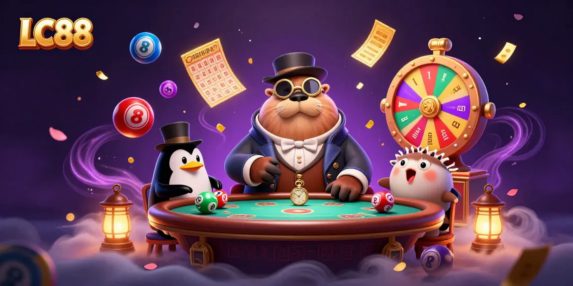 Experience gripping gameplay at LC88 with jolly walrus, sophisticated penguin, and bluffing pufferfish.