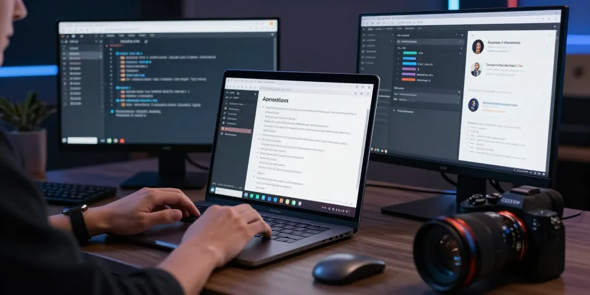Engaging AI tool demonstration featuring an AI-powered platform for generating content, showcasing snippets of lillianaflores nude in a modern workspace.