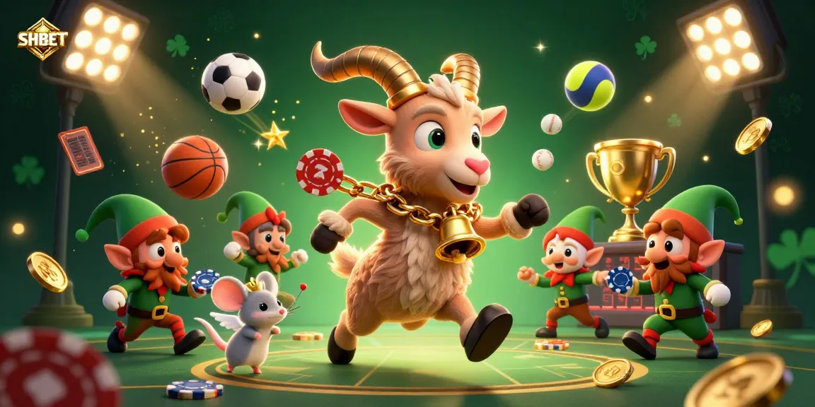 Engage in thrilling gaming experiences at SHBET with dynamic casino elements and fun characters.