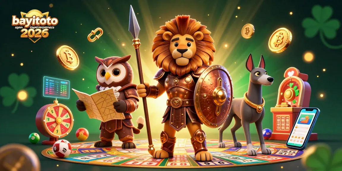 Engage in lottery thrills with bayitoto agen togel terpercaya 2026, featuring powerful characters and vibrant game elements.
