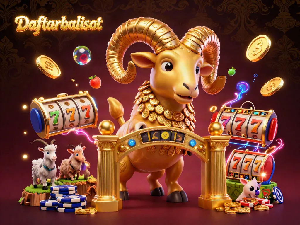 Experience exciting gameplay with Daftar balisot bonuses and dynamic slot elements, surrounded by energetic designs.