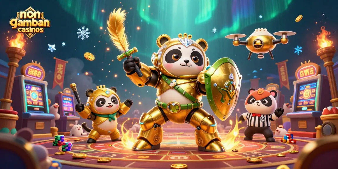 Engage with non gamban casinos and experience vibrant animated casino fun with unique characters.