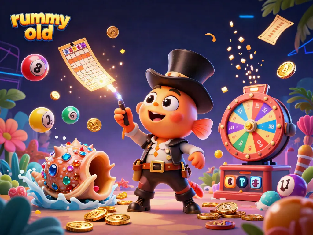Experience exciting cash games with rummy old as anglerfish, shrimp, and sea snail showcase dynamic gameplay.