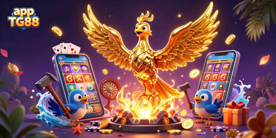 Experience exciting gameplay with app TG88 featuring a vibrant casino atmosphere and dynamic gaming elements.