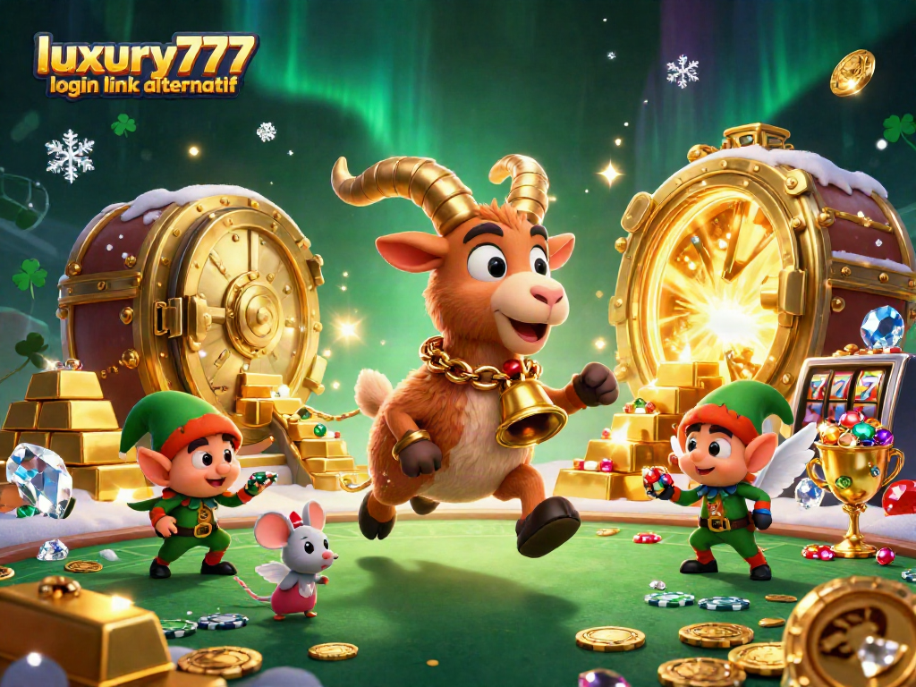 Menangkan permainan di luxury777 login link alternatif dengan suasana kasino yang meriah dan karakter yang menghibur.