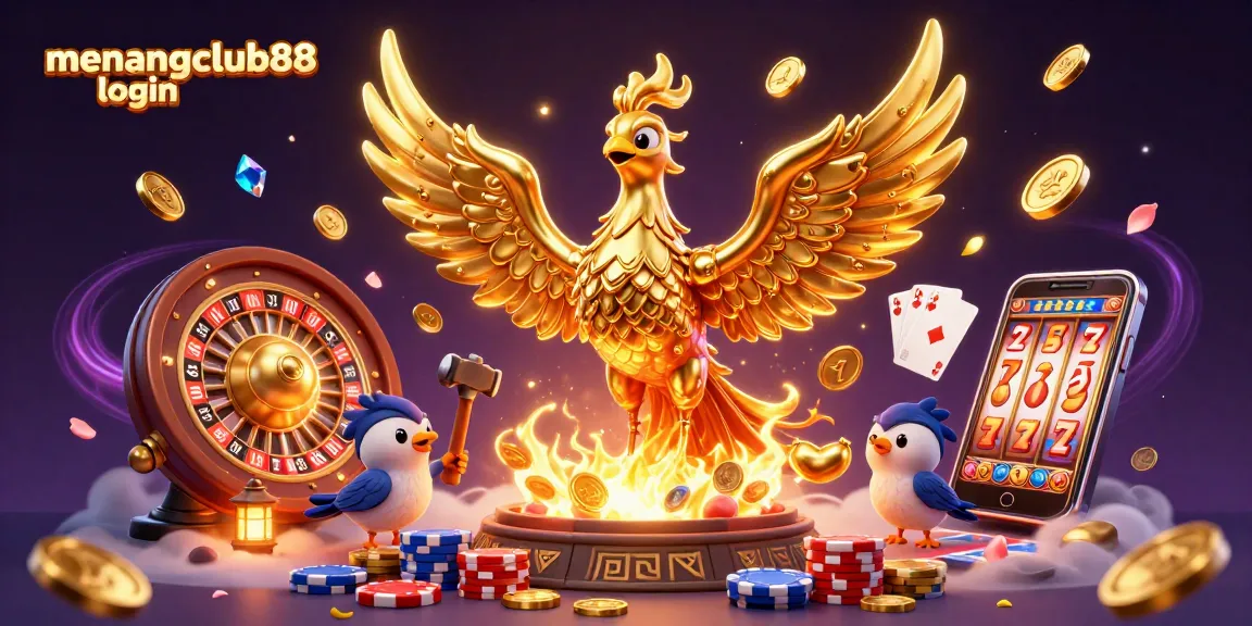 Play strategic games with menangclub88 login while the golden phoenix brings luck and fortune.