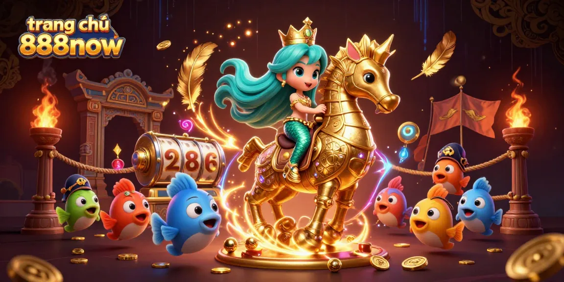 Experience the excitement of trang chủ 888now with immersive gameplay featuring colorful characters and vibrant casino elements.