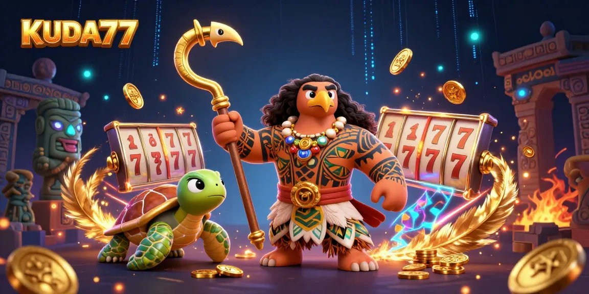 KUDA77 menghadirkan slot menang besar dengan grafis 3D menarik dan atmosfer kasino yang semarak.