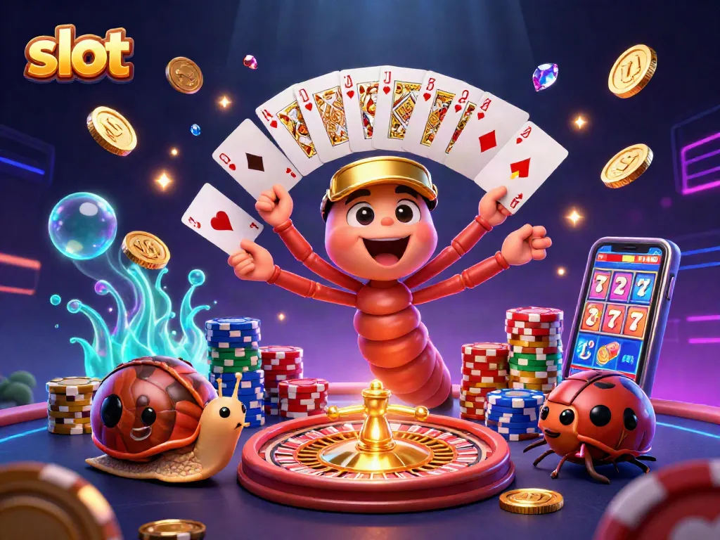 Menangkan jackpot di slot dengan dealer kartun yang unik dan elemen permainan menarik lainnya.