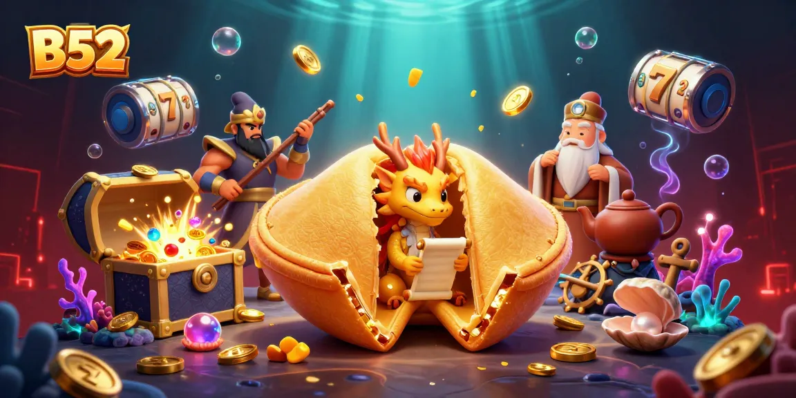 Engage with B52 casino excitement through dynamic fortune cookie and gaming elements.