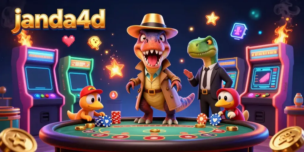 Menang taruhan di janda4d sambil bermain blackjack dengan suasana kasino yang hidup.