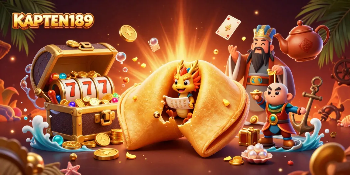KAPTEN189 membawa keberuntungan kepada pemain slot dengan ilustrasi kasino yang menarik.