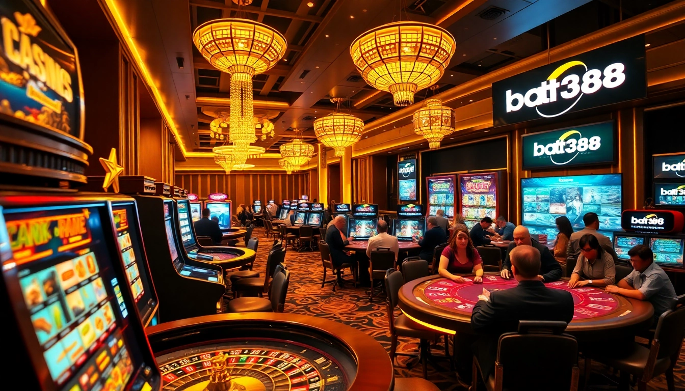 Experience thrilling gameplay at batman138 with engaging slot machines and a vibrant casino atmosphere.