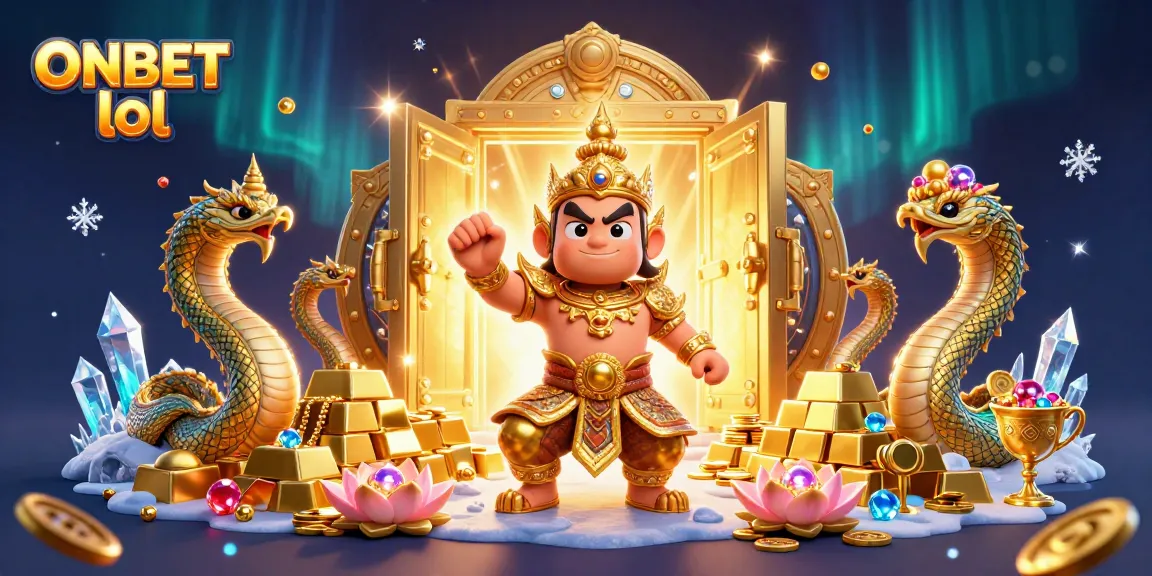 Experience thrilling gaming at ONBET lol with dazzling treasure and mythical guardians.